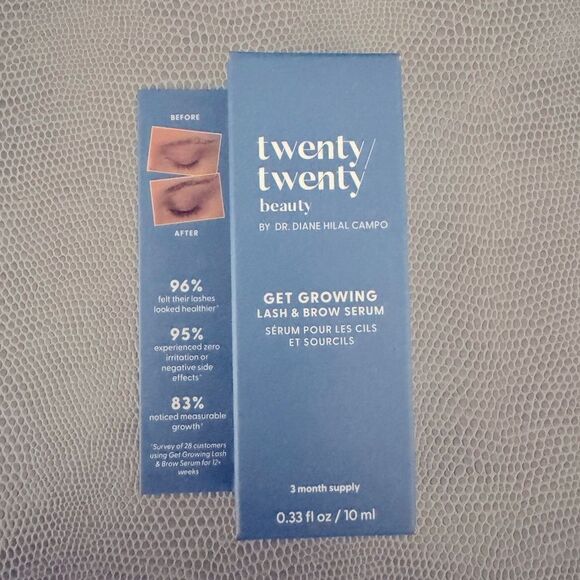 Twenty Twenty Beauty Lash & Brow Serum brand new in box 3 month supply - Picture 4 of 5
